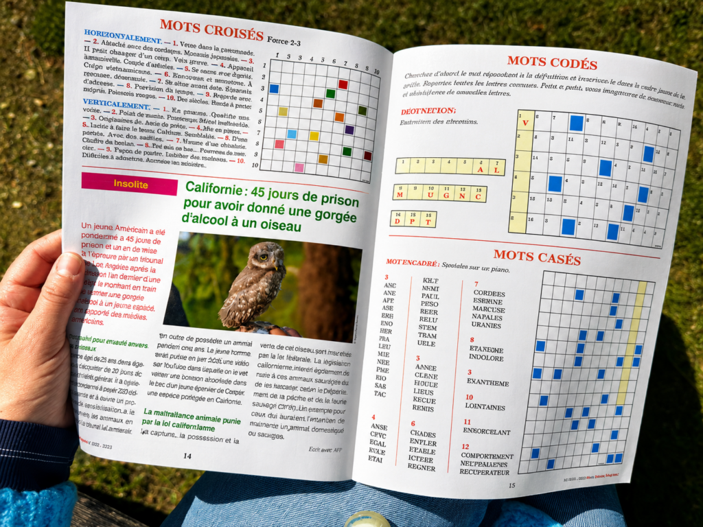Mots Croisés Magazine, des articles variés et de qualité